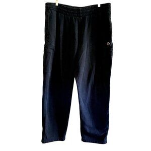 CHAMPION- MENS BLUE ELASTIC WAIST STRAIGHT LEG JOGGER'S SWEATPANTS SIZE X-LARGE